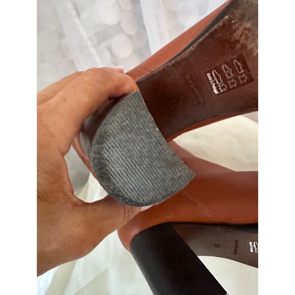 Free People TALL OTK GEORGIE Over the Knee Heeled Boots Caramel Brown 39 US 8 - Picture 8 of 11